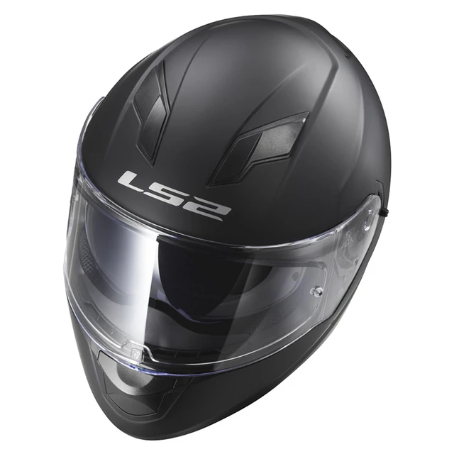 Moto prilba LS2 FF320 Stream Evo Matt Black - Matt Black
