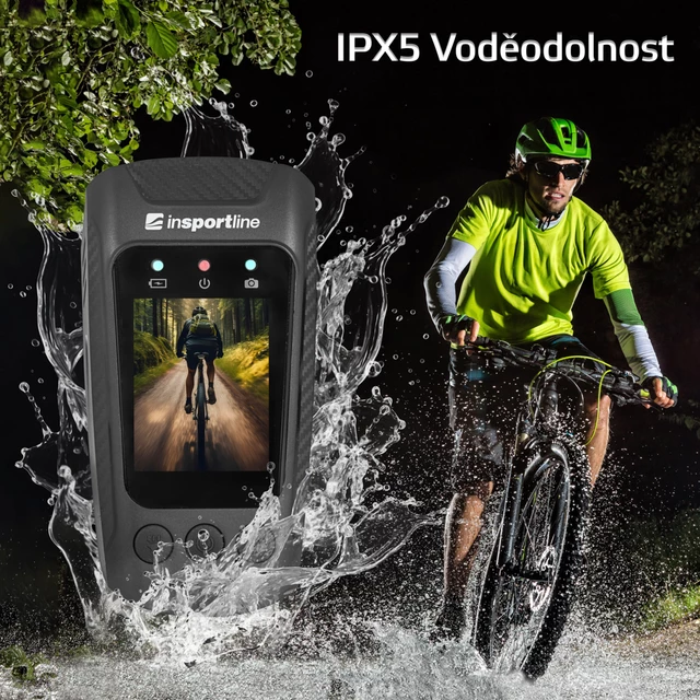 Outdoorová kamera 3v1 inSPORTline ActionCam Pro - 2.akosť