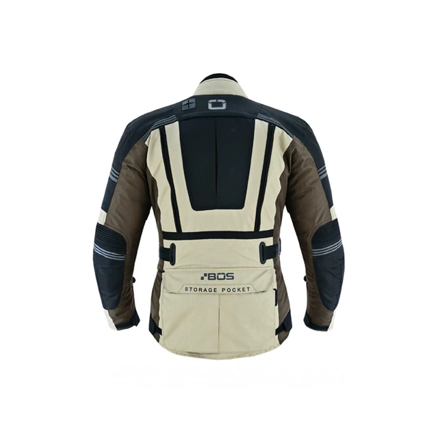 Pánska touringová moto bunda BOS Maximum - Gray