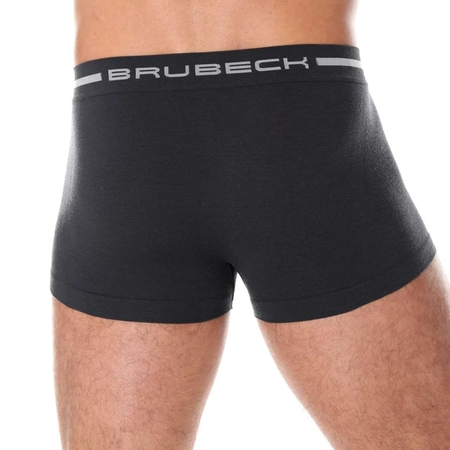Pánske boxerky Brubeck Wool Comfort - Graphite