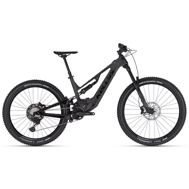 Celoodpružený elektrobicykel Kellys Theos F60 SH 725Wh 29"/27,5" - model 2025 - Anthracite - Anthracite