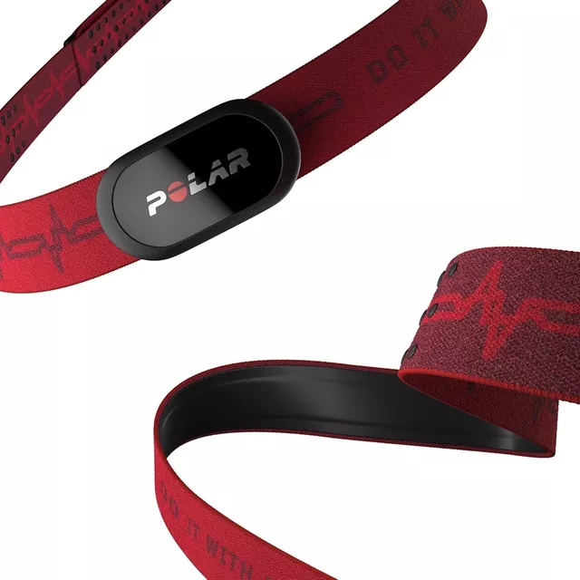 Hrudný pás Polar H10 M-XXL Red Beat