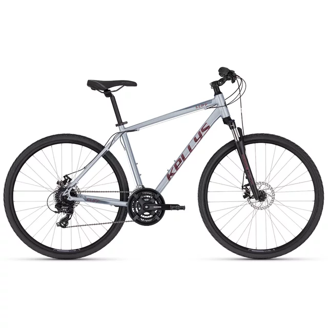 Pánsky crossový bicykel KELLYS CLIFF 70 28" - model 2025 - Moss Green - Glacial Grey