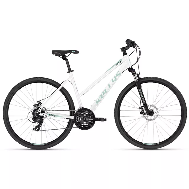Dámsky crossový bicykel KELLYS CLEA 70 28" - model 2025 - Frost Blue - Frost White