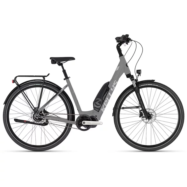 Mestský elektrobicykel KELLYS Estima 40 SH 630Wh 28" - model 2025 - Moonstone grey - Moonstone grey - Rose Gold