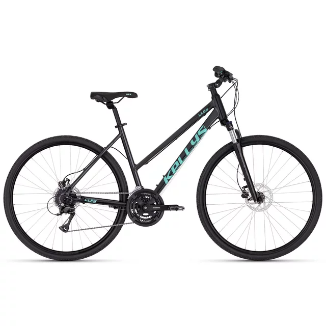 Dámsky crossový bicykel KELLYS CLEA 90 28" - model 2025 - Graphite Grey - Graphite Grey