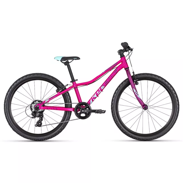 Juniorský dievčenský bicykel KELLYS KITER 30 24" - model 2025 - White