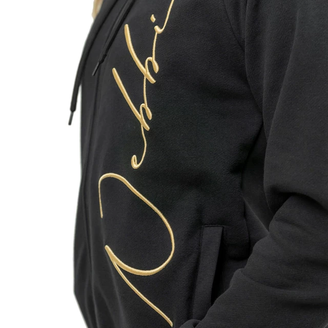 Dámska športová mikina s kapucňou Nebbia INTENSE Signature 845 - Black