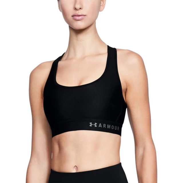 Dámska športová podprsenka Under Armour Mid Crossback - Lipstick