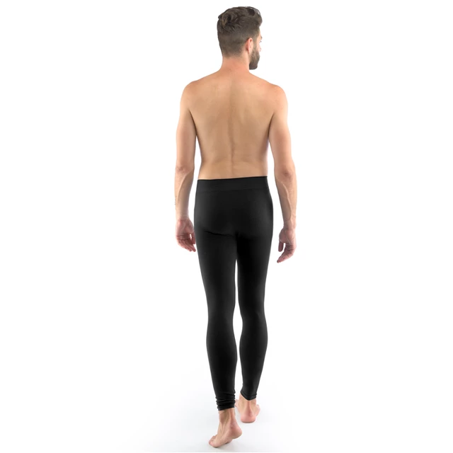 Unisex legíny EcoBamboo - čierna