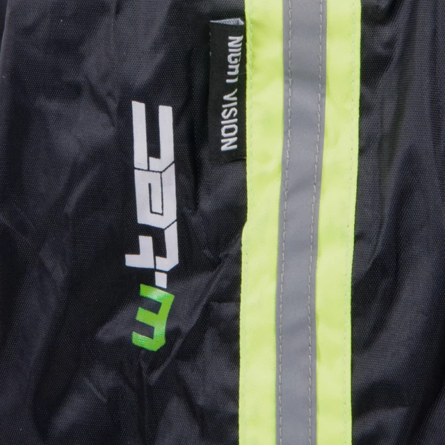 Pršiplášťové moto nohavice W-TEC Rainy - čierno-žltá