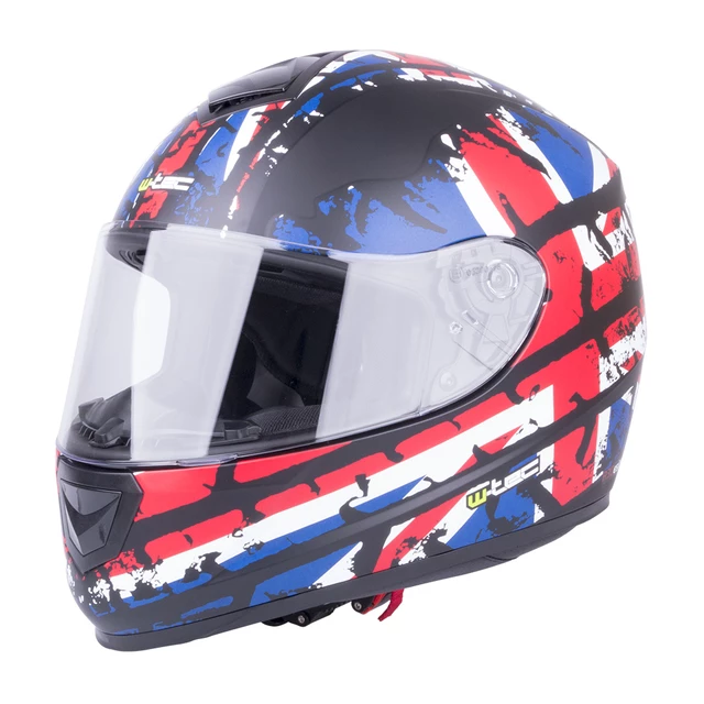 Moto prilba W-TEC V159 - Black Elementor Green - Union