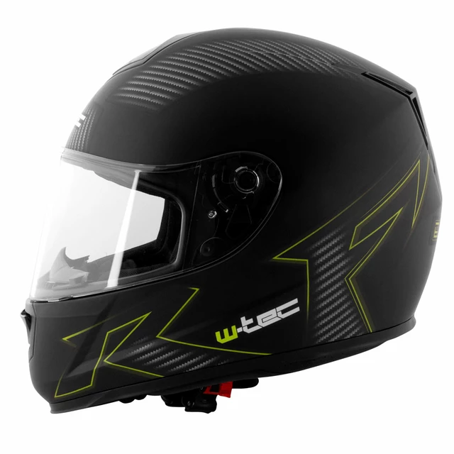 Moto prilba W-TEC V159 - Black Elementor Green