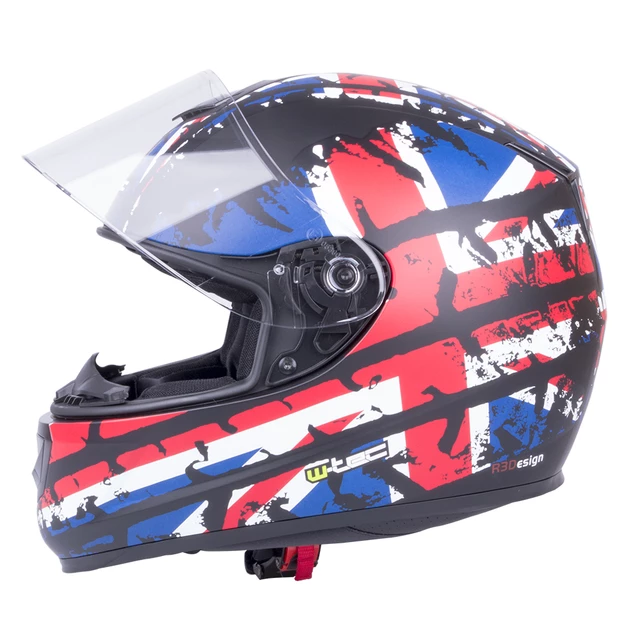Moto prilba W-TEC V159 - Black Elementor Green