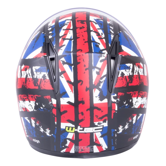 Moto prilba W-TEC V159 - Black Elementor Green