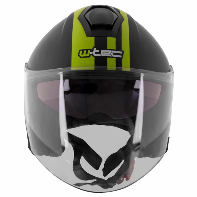 Moto prilba W-TEC V586 - biela perleť