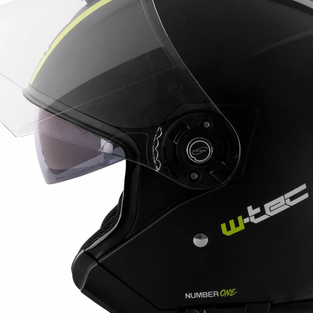 Moto prilba W-TEC V586 - biela perleť