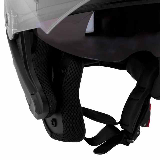 Moto prilba W-TEC V586 - biela perleť