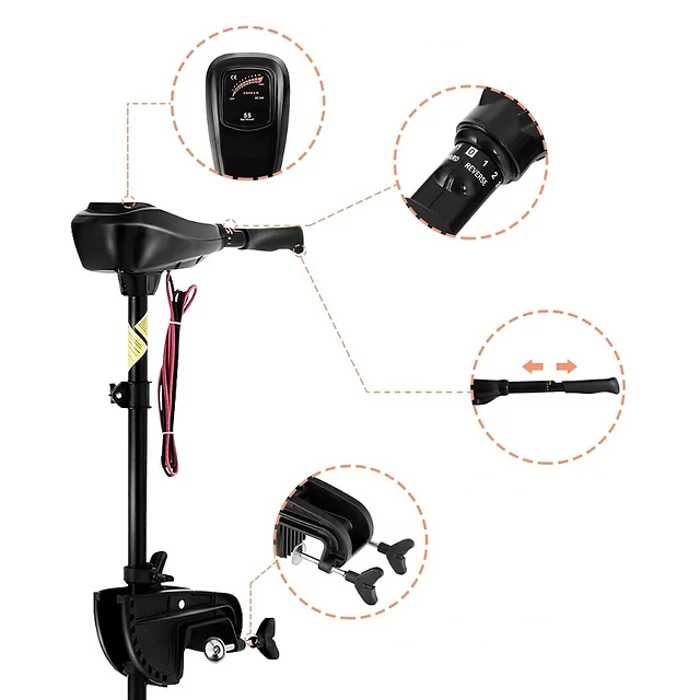 Lodný elektromotor inSPORTline A43 55lb/636W/12V