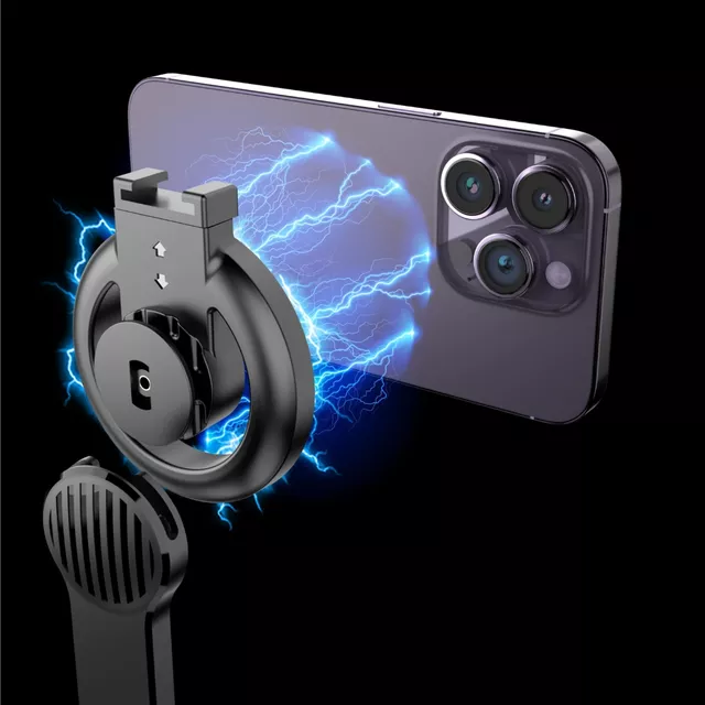 Selfie statív Apexel MagSafe s Cold Shoe úchytom