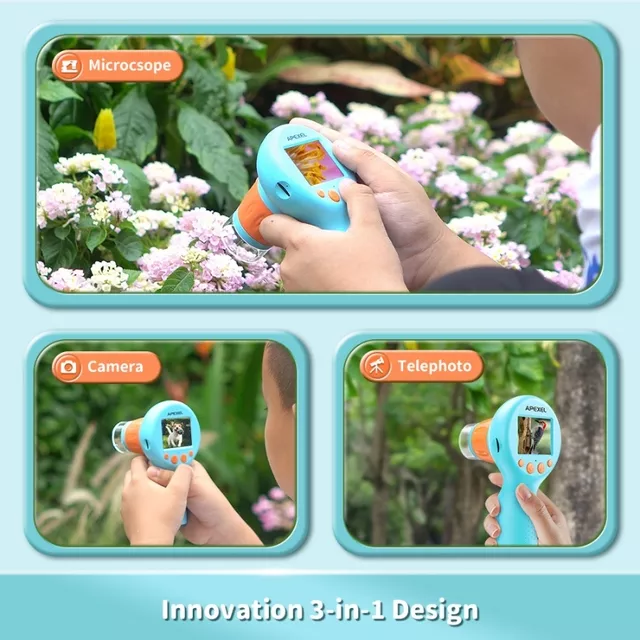 Detský digitálny mikroskop Apexel