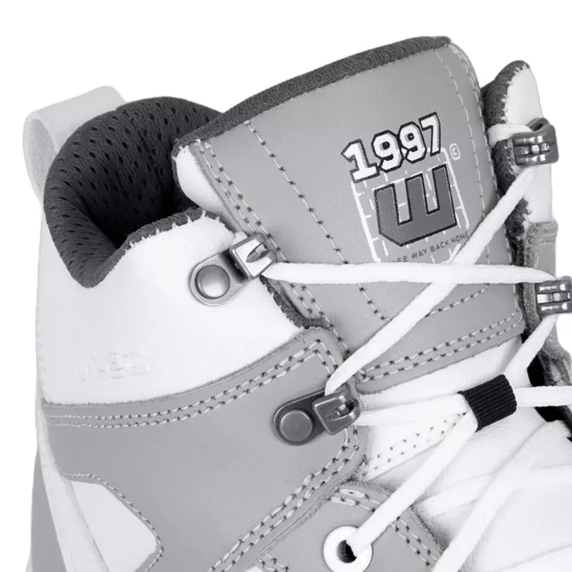 Moto topánky W-TEC Arimes - bielo-šedá