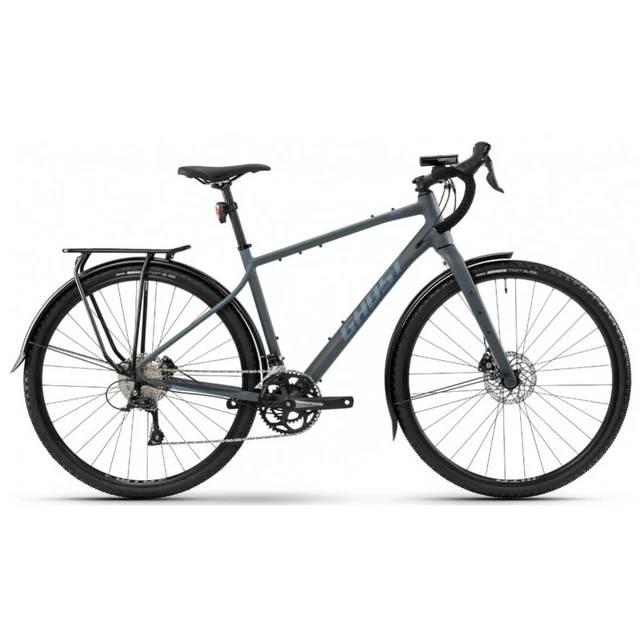 Gravel bicykel Ghost Asket EQ AL 28" 9.0 - Grey/Blue - Grey/Blue