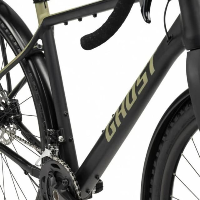 Gravel bicykel Ghost Asket Essential EQ AL 28" 9.0 - Black/Green