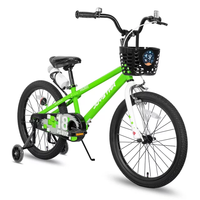Detský bicykel Joystar Pluto 18" • 110-120 cm - zelená