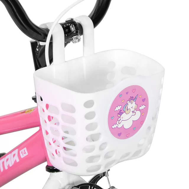 Detský bicykel Joystar Pluto 14" • 100-110 cm - fialová