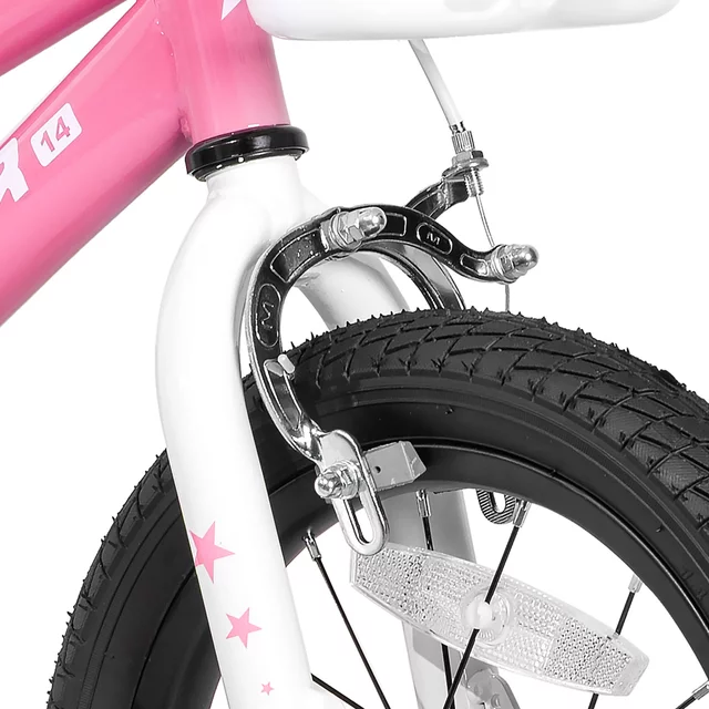 Detský bicykel Joystar Pluto 14" • 100-110 cm - fialová