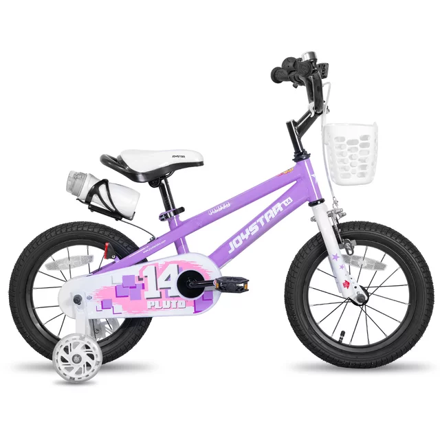 Detský bicykel Joystar Pluto 14" • 100-110 cm - fialová - fialová