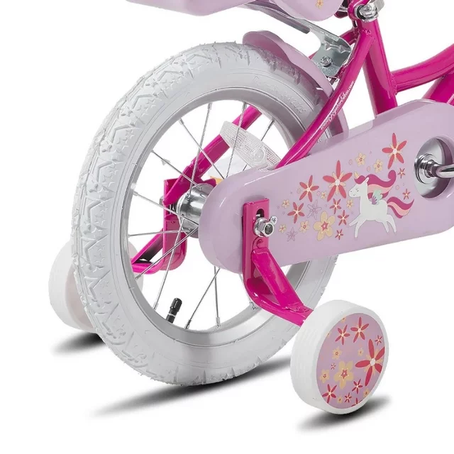 Detský bicykel Joystar Unicorn 12" • 82-105 cm - fialová