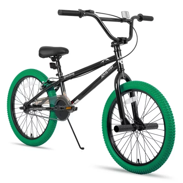 BMX bicykel Joystar Brockway 24" - modro-čierna - zeleno-čierna
