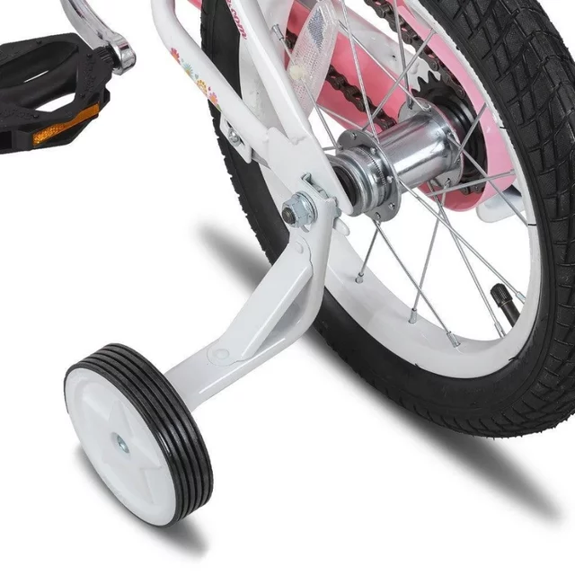Detský bicykel Joystar Little Daisy 12" • 82-105 cm - svetlo ružová
