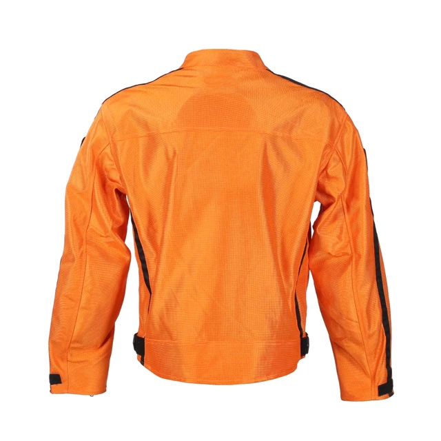 Letná moto bunda BOS 6488 oranžová - oranžová