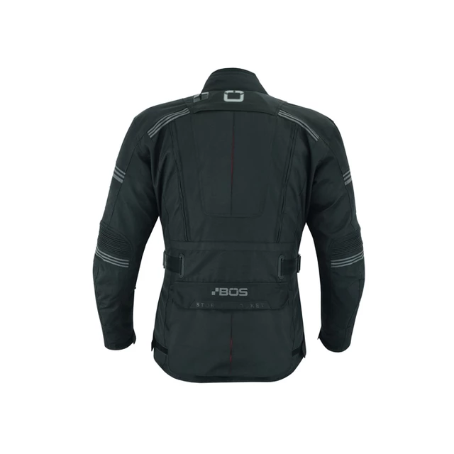 Pánska touringová moto bunda BOS Maximum - Gray