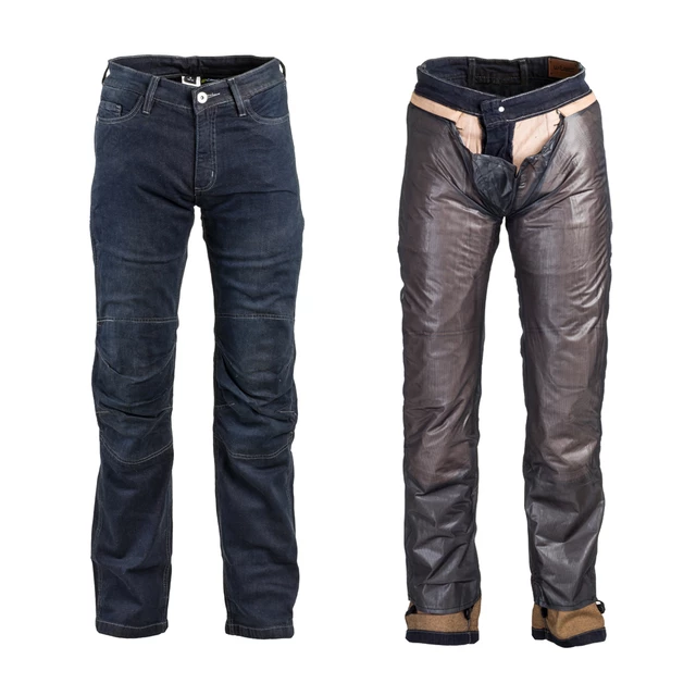 Moto jeansy W-TEC Pawted s nepremokavou membránou