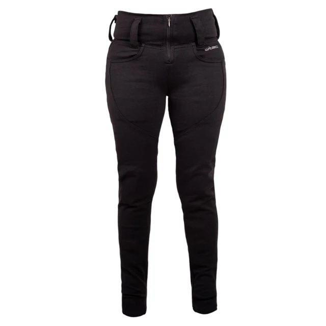 Dámske moto legíny W-TEC Nombutta s aramidom - 2.akosť - čierna