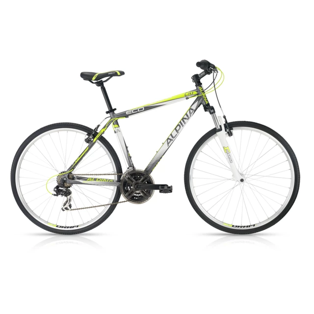 Crossový bicykel Alpina ECO C10 grey lime - model 2016