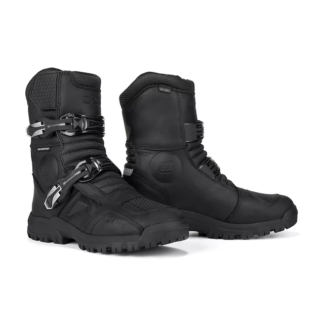Moto topánky W-TEC Lougamax CE - čierna - čierna