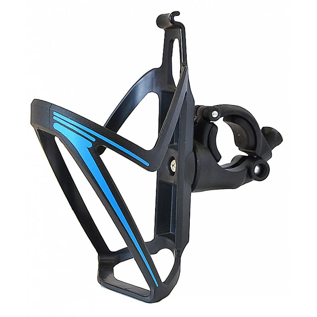 Košík s úchytom Nexelo Bottle Cage - čierno-modrá - čierno-modrá