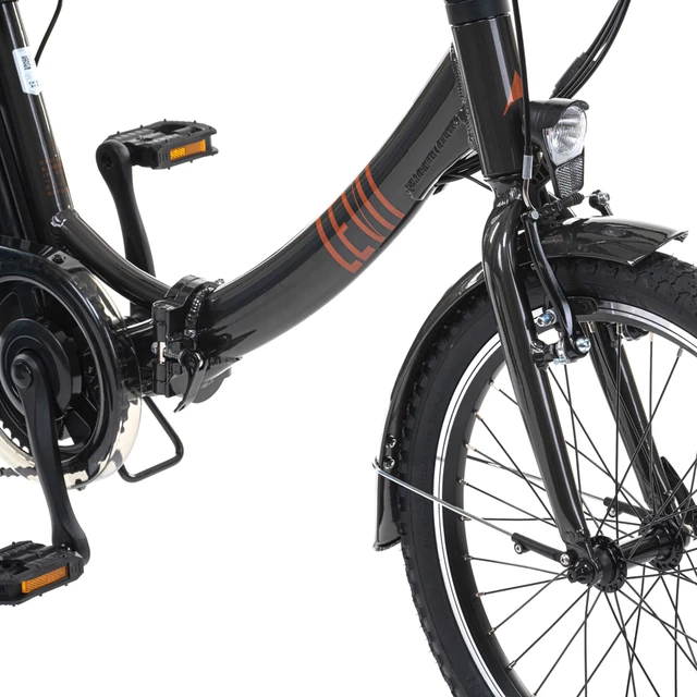 Skladací elektrobicykel Levit Chilo 3 20" - Black Pearl