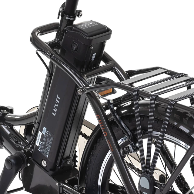 Skladací elektrobicykel Levit Chilo 3 20" - Black Pearl