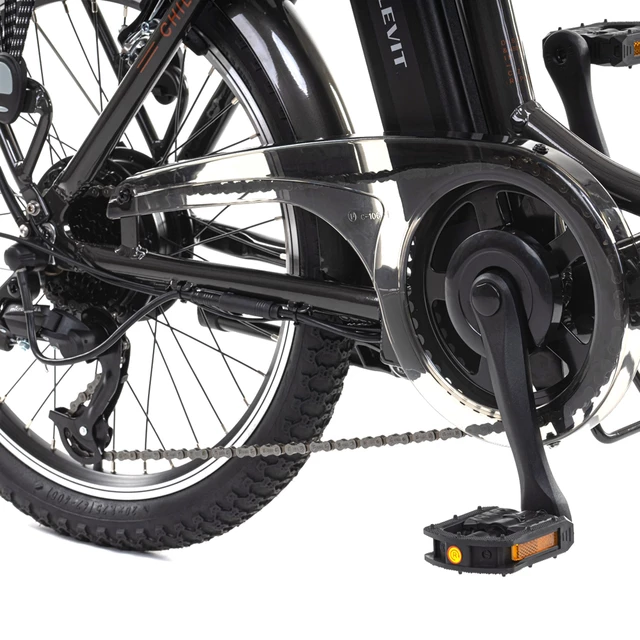 Skladací elektrobicykel Levit Chilo 3 20" - Black Pearl