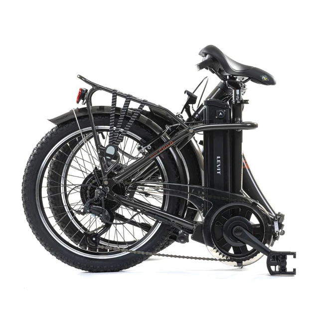 Skladací elektrobicykel Levit Chilo 3 20" - Black Pearl