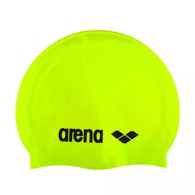 Plavecká čapica Arena Classic Silicone - fluo zelená - fluo zelená