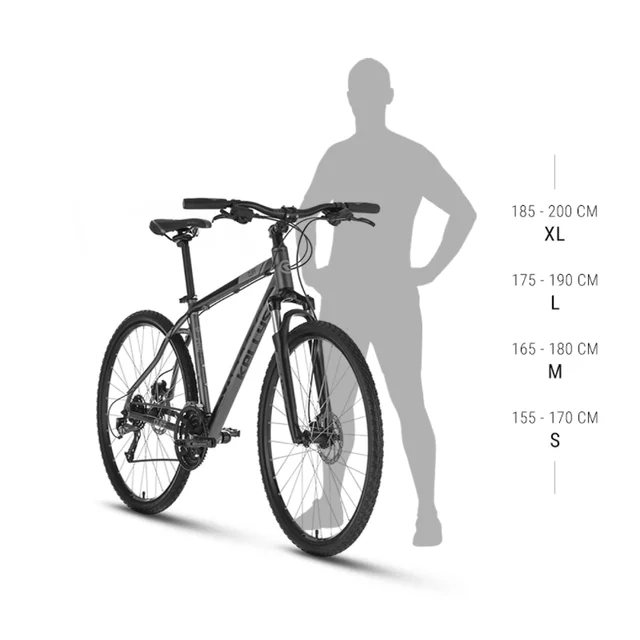 Pánsky crossový bicykel KELLYS Cliff 30 28" - model 2026 - Rainforest Green