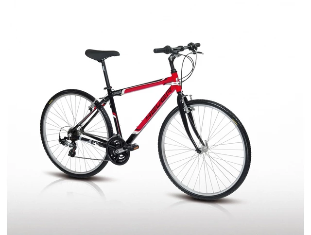 Crossový bicykel 4EVER CONTROL V-Brake model 2011 - modrá - červená