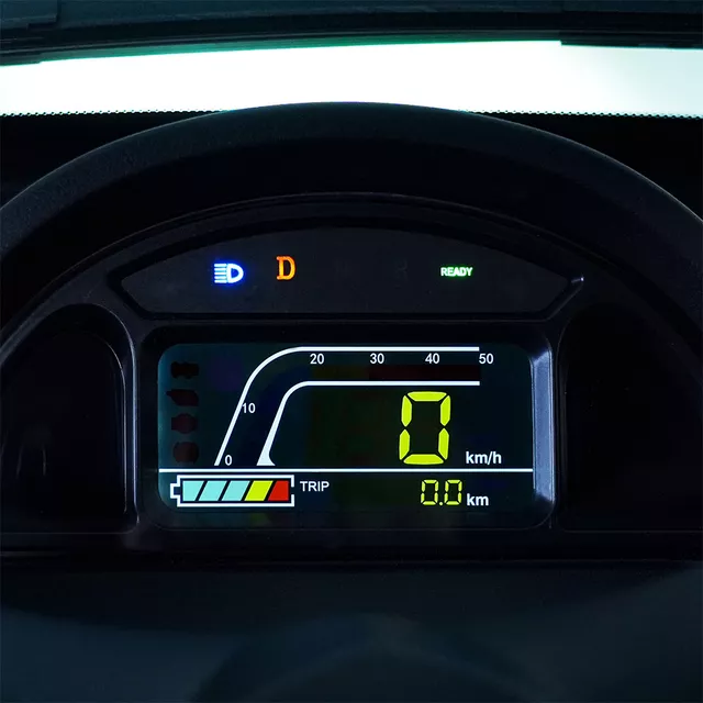 Elektrická trojkolka so strechou W-TEC Tukago - 25 km/h - červená